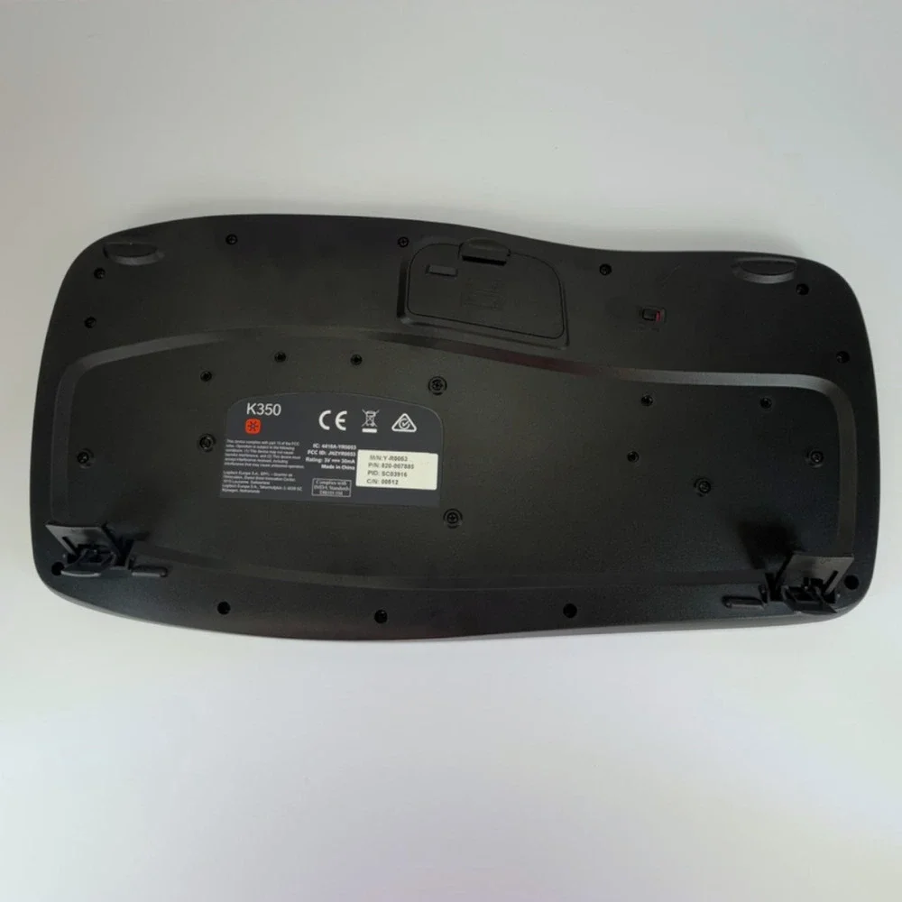 Logitech K350 Comfort Wave Wireless Keyboard Parts No Dongle Included - Picture 2 of 6